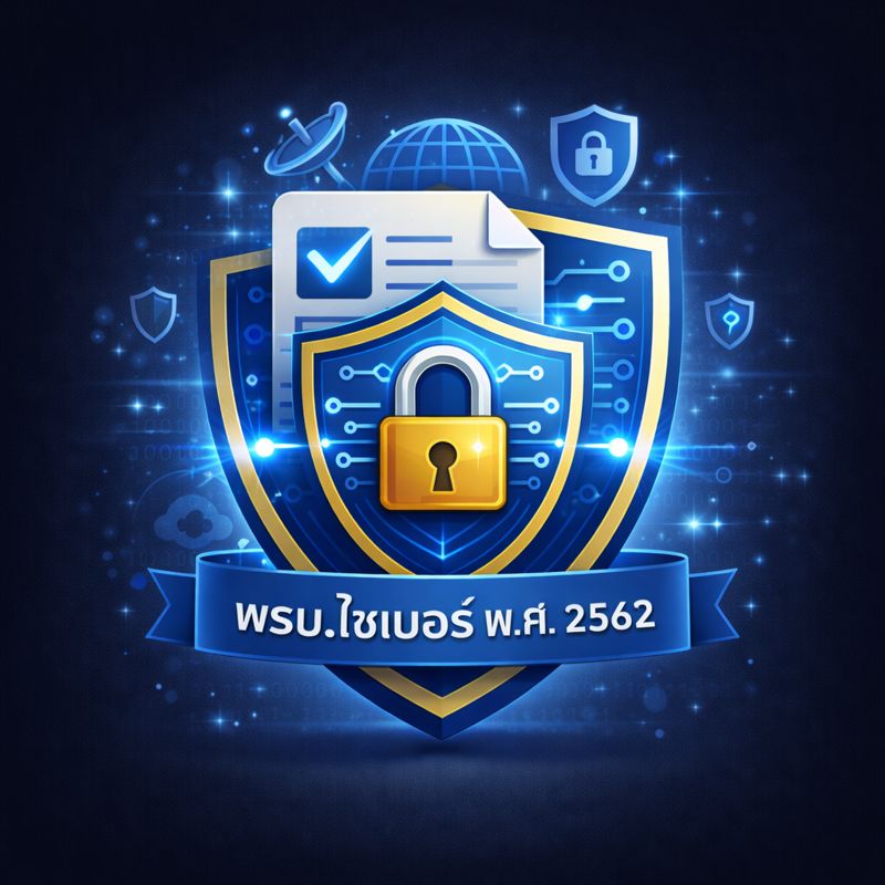 แจ้งขึ้นทะเบียน พรบ.ไซเบอร์ พ.ศ.2562